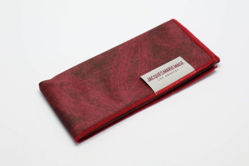 JACQUES MARIE MAGE CLOTH – BURGUNDY